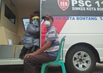 Bontang Gelar Tes Rapid Massal, Hasil Sementara Tak Ada Pedagang yang Reaktif