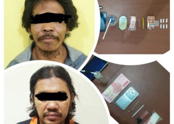 Lagi, Polisi Ringkus Dua Tersangka Pengedar Sabu di Bontang Barat