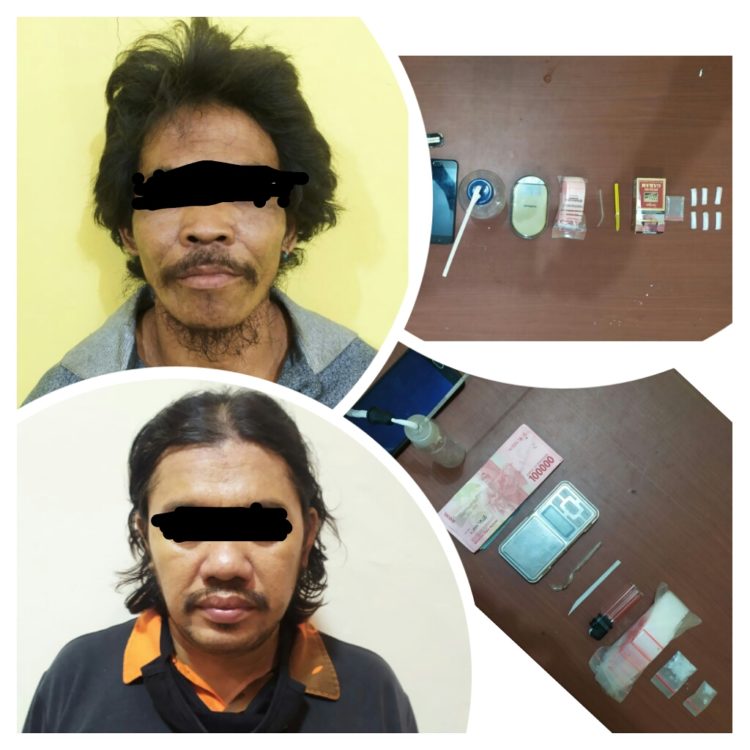 Lagi, Polisi Ringkus Dua Tersangka Pengedar Sabu di Bontang Barat