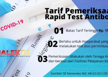 Tarif Pemeriksaan Rapid Test Antibodi