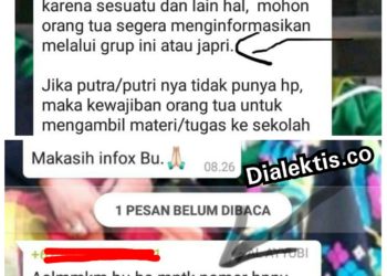 Belajar di Rumah, 5 Obrolan WA Ortu dan Guru Ini Bikin Ngakak