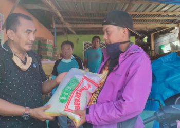 Hasil Galang Dana Warga Bontang Mulai Disalurkan di Luwuk Utara