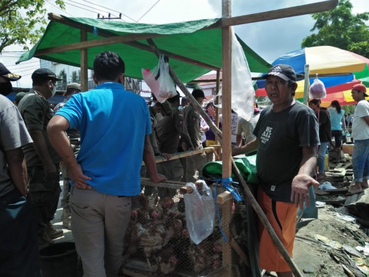 Penertiban PKL Jalan KS Tubun Nyaris Ricuh