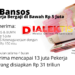 Info Grafis: Dana Bansos untuk Pekerja Bergaji di Bawah Rp 5 Juta