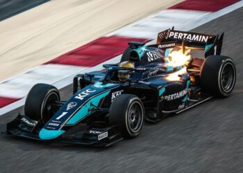 F2 Inggris: Pembalap Indonesia, Sean Gelael Terpuruk