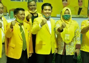 Aklamasi, Ini Pidato Politik Perdana Andi Faizal Sebagai Ketua DPD Golkar Bontang