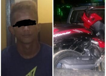 Berdalih Pinjam Buat ke RSUD, Motor Teman Malah Digelapkan