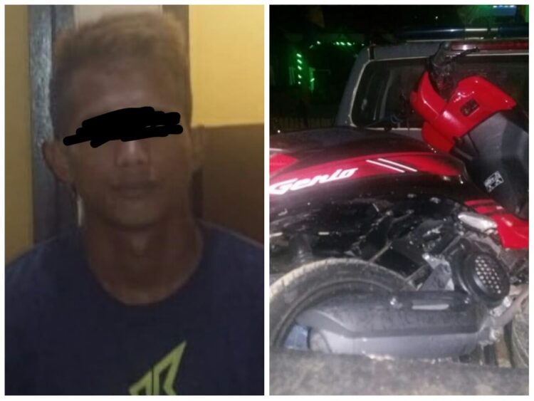 Berdalih Pinjam Buat ke RSUD, Motor Teman Malah Digelapkan