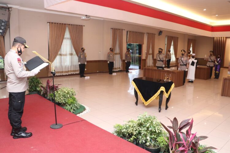 Kapolres Bontang Resmi Berganti, AKBP Boyke Karel Wattimena Jadi Wadir Polair Polda Kaltim