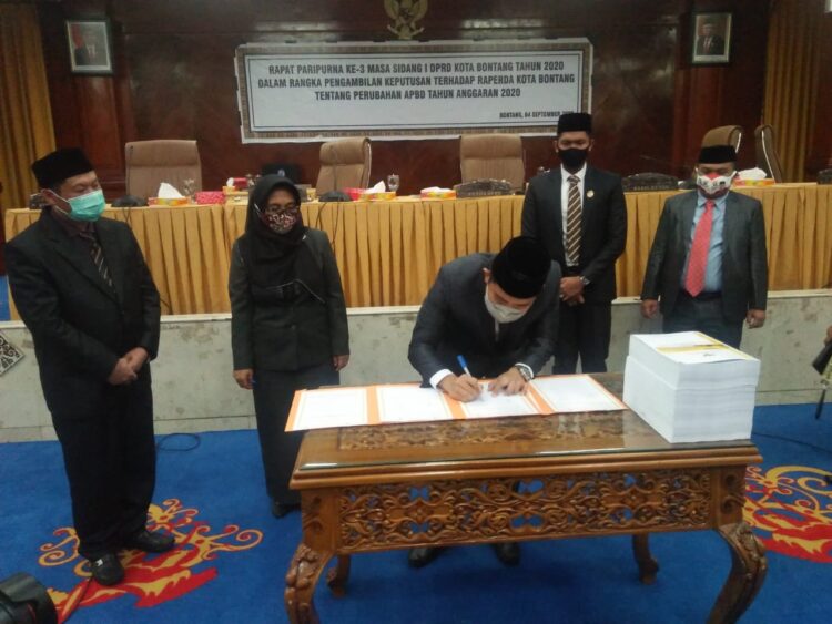 Perubahan APBD 2020 Bontang Disepakati Rp 1,31 Triliun dari Semula Rp 1,12 Triliun