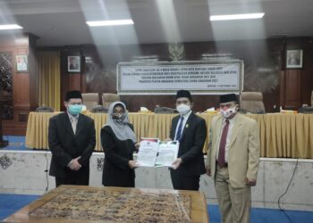 Nota Kesepakatan KUA_PPAS APBD Bontang 2021 Diteken Ketua DPRD dan Wali Kota