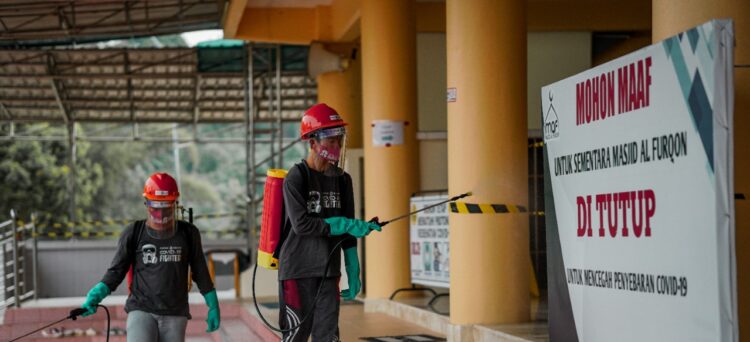 Disinfeksi Massal Pupuk Kaltim Efektif, Camat Dukung Kesinambungan Program