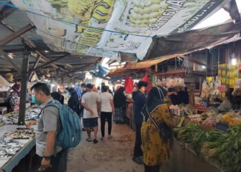 Wacana Pembangunan Pasar Tanjung Limau Disambut Baik Pedagang