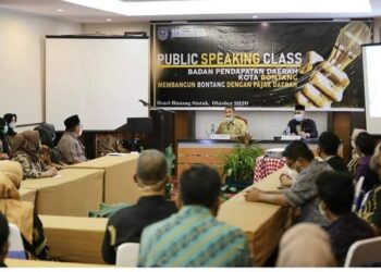 Tingkatkan Kualitas Layanan, Bapenda Bekali Pegawai Kelas Public Speaking