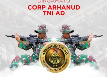 Dirgahayu Korp Arhanud TNI-AD