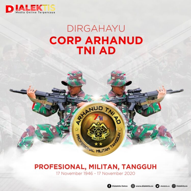 Dirgahayu Korp Arhanud TNI-AD