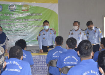 Salut! 21 Napi Rutan Samarinda Ikuti Ujian Persamaan Paket C