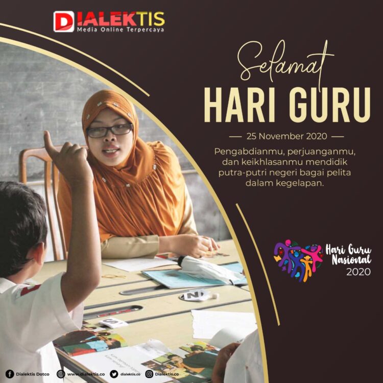 Selamat Hari Guru Nasional, Ini Lirik Lagu Hymne Guru