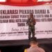 Imbau Pilkada Damai, Dandim 0908/BTG: Sugih Tanpa Bandha, Digdaya Tanpa Aji