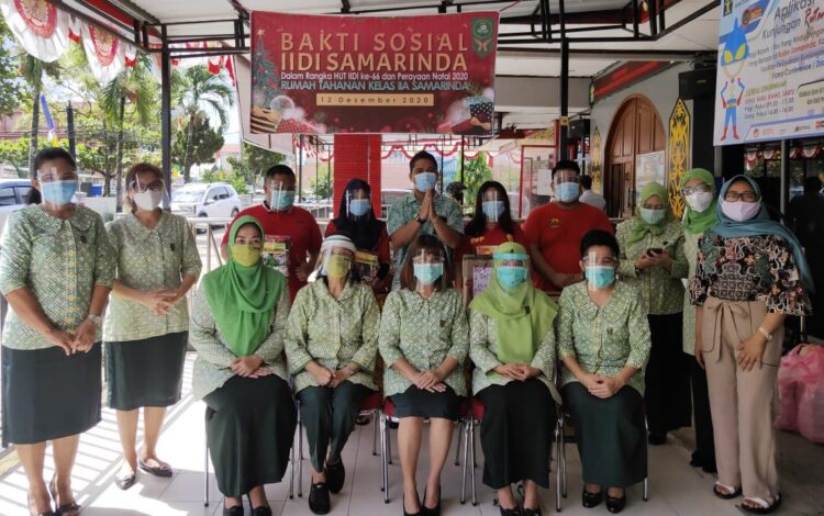 HUT 66 Tahun, IIDI Salurkan Bantuan untuk Napi Rutan Samarinda