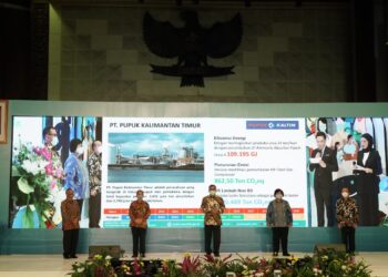 Komitmen Terhadap Lingkungan dan Masyarakat, Pupuk Kaltim Raih Proper Nasional Emas Ke-4 dari KLHK