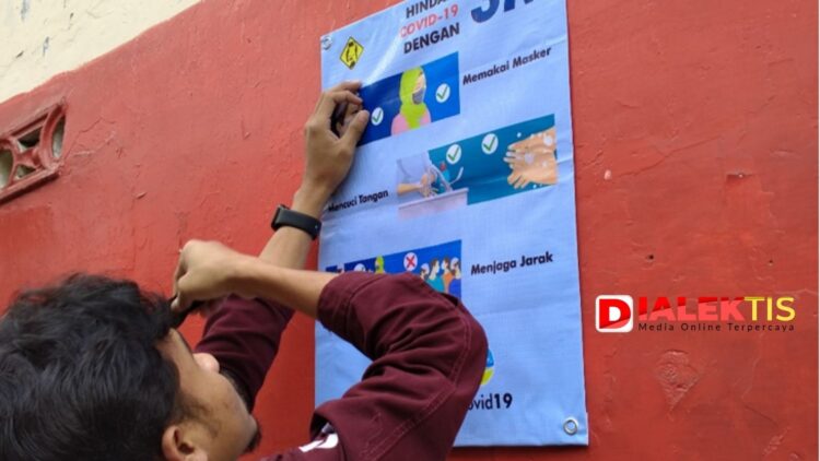 Ikut Perangi Covid-19, Mahasiswa UMM Gelar Edukasi di Kelurahan Gadingkasri