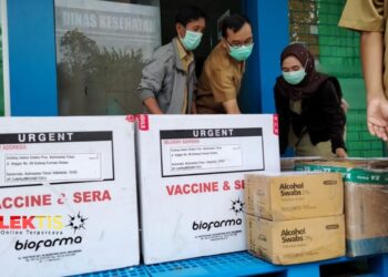 3.840 Dosis Vaksin Sinovac Sudah Tiba di Kota Bontang