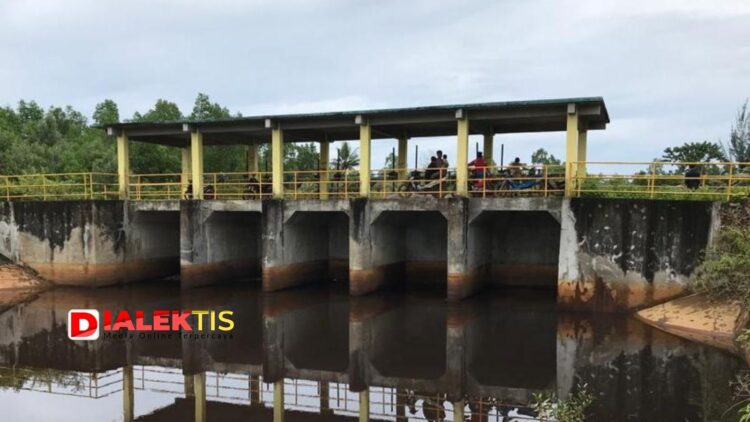 Kerusakan Pintu Air di Sungai Serayu Tanjung Harapan Akan Segera Diperbaiki