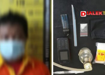 Simpan Sabu di Kantong Kacamata, Warga Tanjung Laut Indah Ini Jadi Tersangka