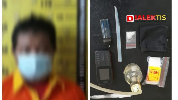 Simpan Sabu di Kantong Kacamata, Warga Tanjung Laut Indah Ini Jadi Tersangka