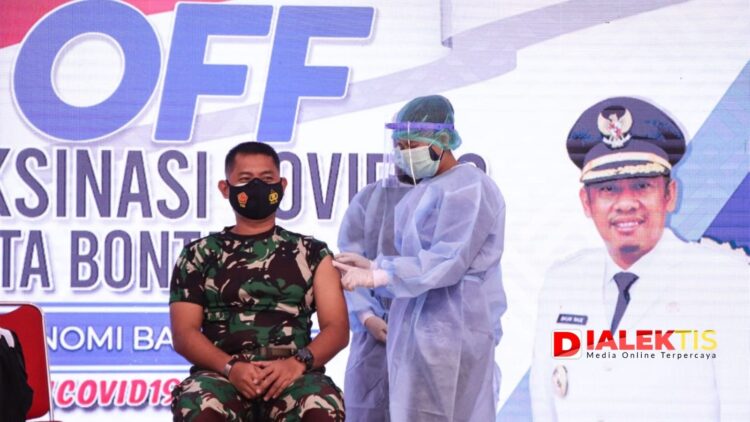 Vaksin Covid-19, Dandim: Ngak Ada Rasanya, Pemuda Muhammadiyah: Baca Bismillah