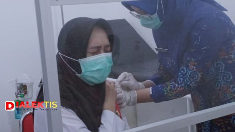 Tahap Pertama, Vaksinasi Covid-19 di Rutan Samarinda Dimulai