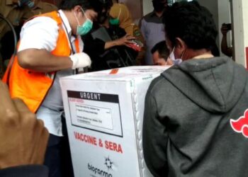 Vaksin Covid-19 Tiba di Samarinda, Tahap Pertama Untuk 12.760 Nakes
