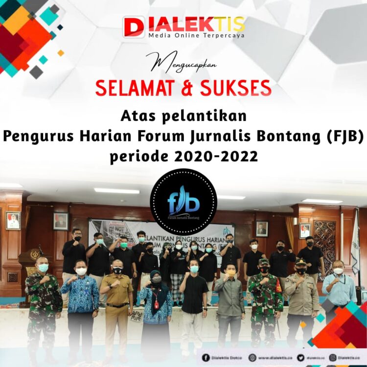 Selamat! Pengurus Harian Forum Jurnalis Bontang Resmi Dilantik