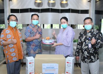 Peduli Pejuang Medis, Pupuk Kaltim Kembali Salurkan Bantuan Suplemen dan Extra Fooding ke RSUD Bontang
