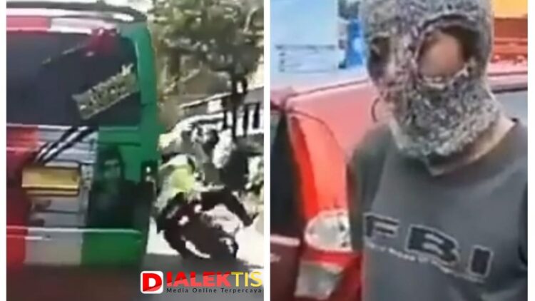 Braak, Sopir Minibus Berbaju FBI Itu Nekat Tabrak Polisi