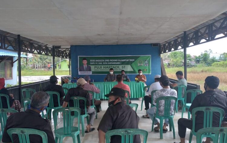 Puji Hartadi Beri Atensi Pada Aspirasi Warga Anggana, Usulan Warga Siap Direalisasikan