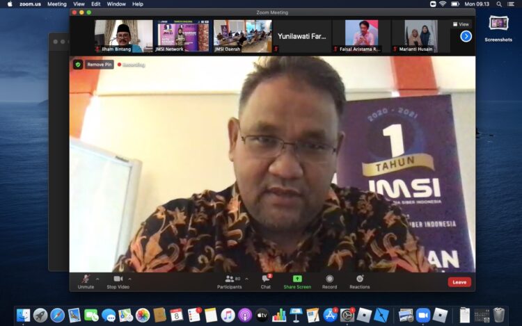 Sukses Gelar Webinar di HUT I, JMSI Optimis 2021 Jadi Konstituen Dewan Pers