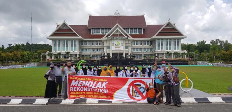 Nasabah Jiwasraya di Kutim Deklarasi Tolak Skema Restrukturisasi