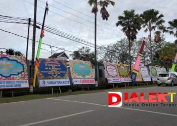 Jelang Basri-Najirah Dilantik, Rujab Wali Kota Dibanjiri Karangan Bunga