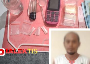 Sat Polairud Ciduk Pemilik Sabu di Pelabuhan Koral Tanjung Laut Indah