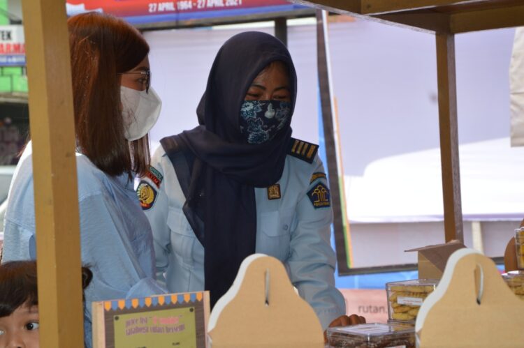 Satu Hari Satu Produk Penjara, Bazar Rutan Samarinda Hasilkan PNBP