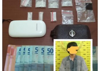 Dua Bulan Bisnis Sabu, Pria di Kanaan Dibawa Polisi