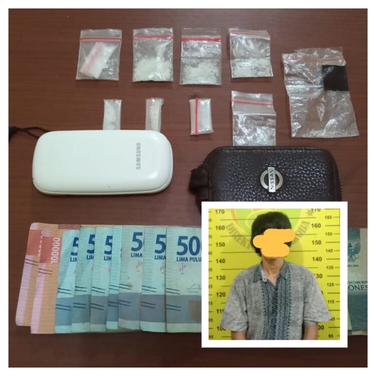 Dua Bulan Bisnis Sabu, Pria di Kanaan Dibawa Polisi