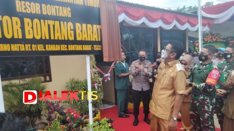 6 Fakta Peresmian Polsek Bontang Barat