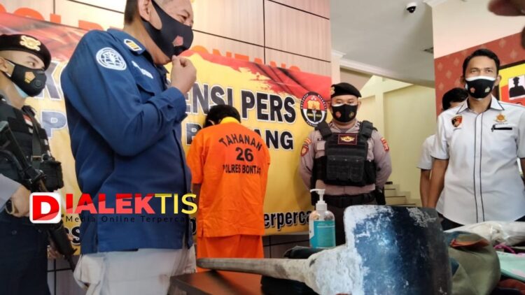 Terdesak Utang Sabu, Beraksi Pakai Cangkul Ketahuan Gegara Raba Korban