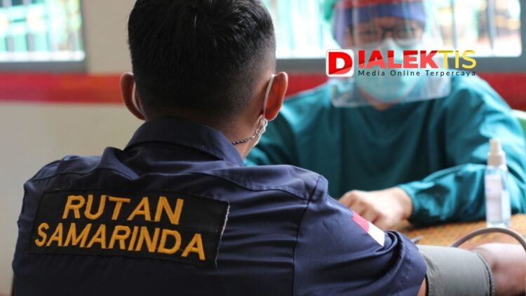 Tuntas, Petugas Rutan Samarinda Terima Dosis Kedua Vaksin Covid-19