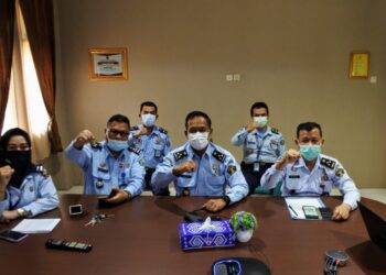 Kadivpas Kemenkumham Kaltim Minta Seluruh UPT Sosialiasikan Besukan Online