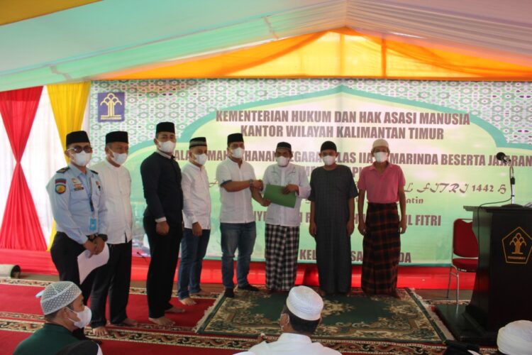 297 Warga Binaan Rutan Samarinda Terima Remisi Idul Fitri