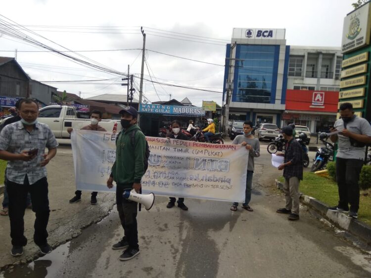 Mahasiswa Adukan Dugaan Korupsi di Proyek IPA Sei Kapih ke Kejati Kaltim